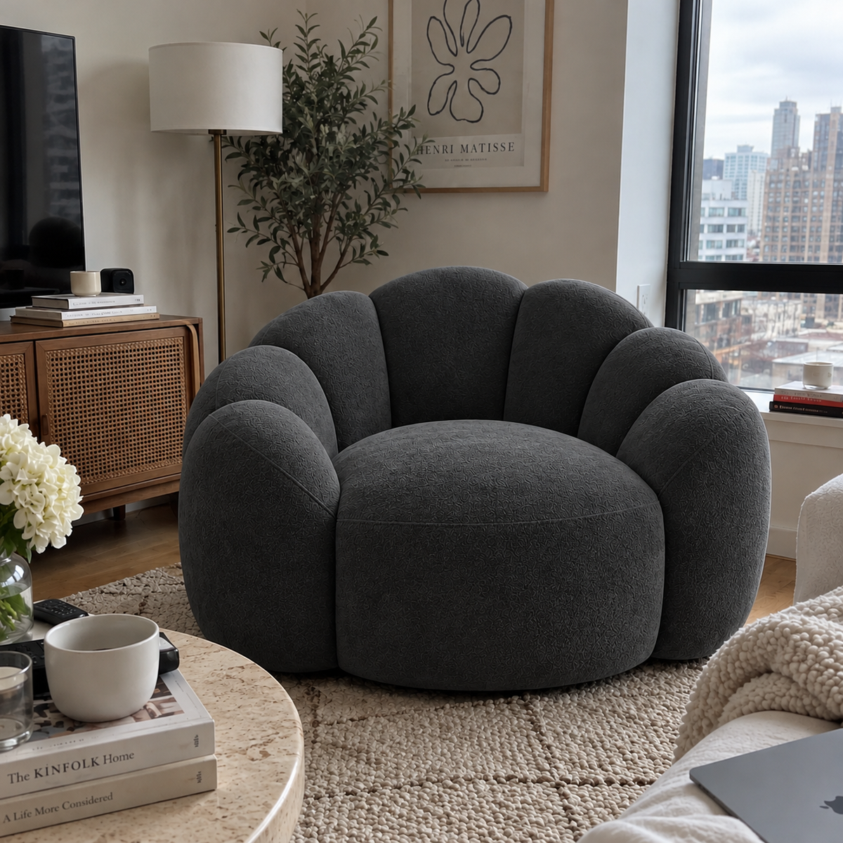 Petal | Sculptural Accent Chair