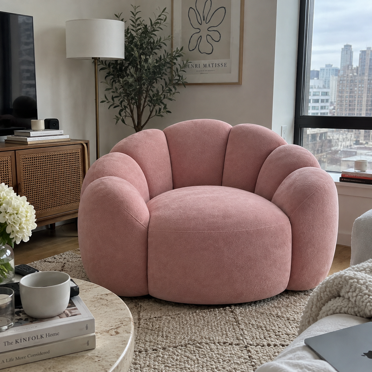 Petal | Sculptural Accent Chair