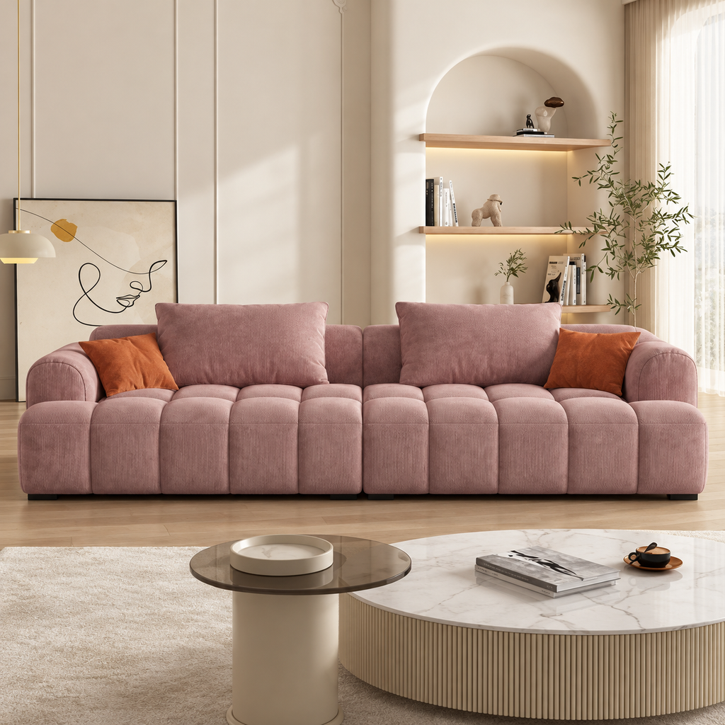 Malow | Wide Fabric Sofa