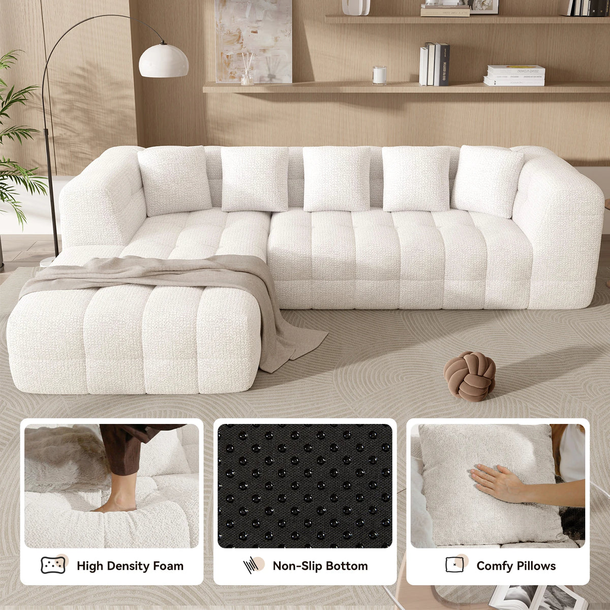 Avel | Rounded Corner Sofa