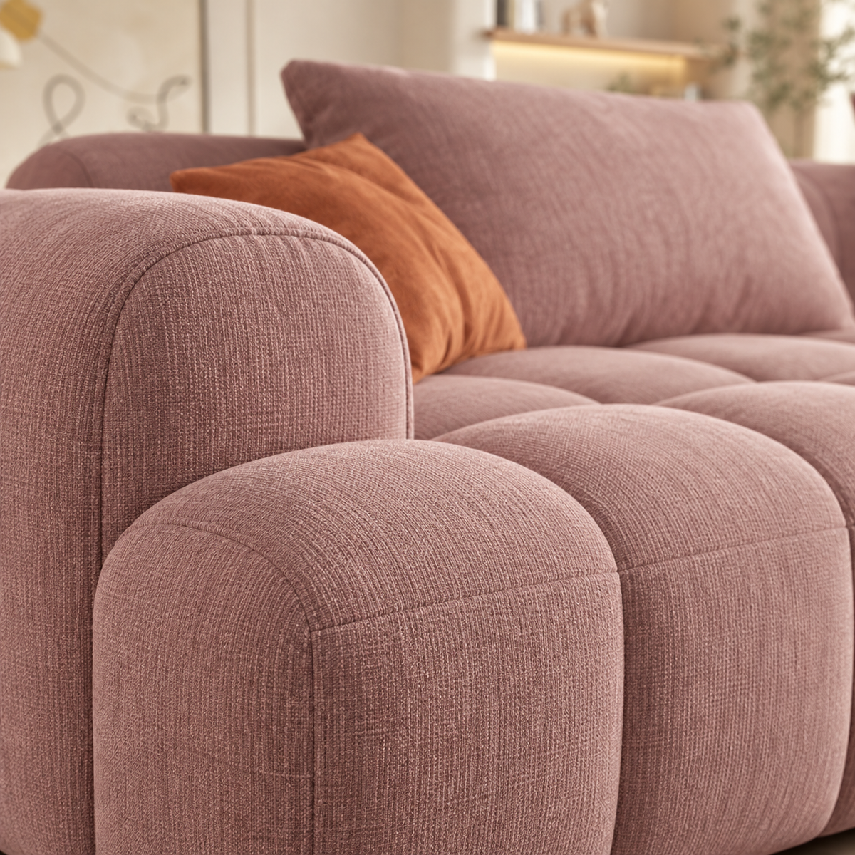 Malow | Wide Fabric Sofa